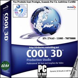 Tlcharger Ulead COOL 3D 35 - French pour